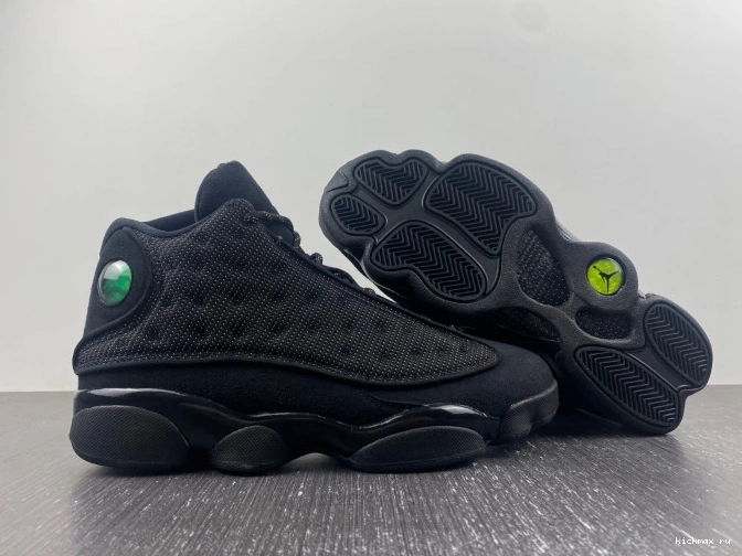 Cheap MAX Cat Black Jordan Air 13 414571-011 Retro 0718